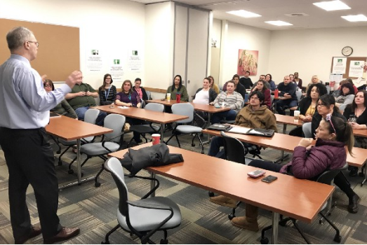 Meeting with Children's Administration staff in Lakewood. 