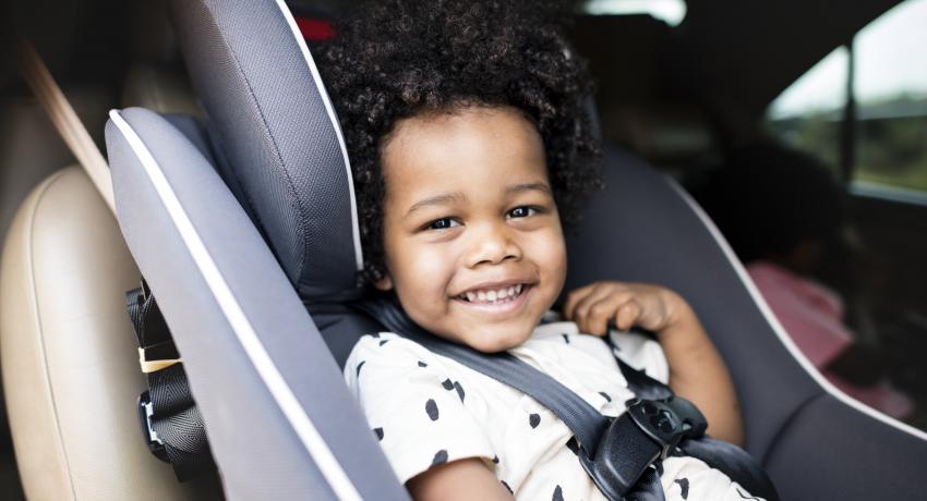 Child in car seat