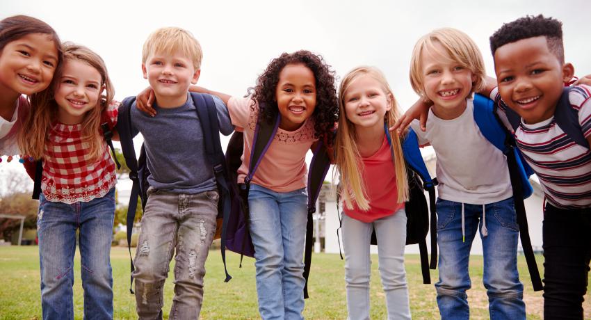 group of school age kids