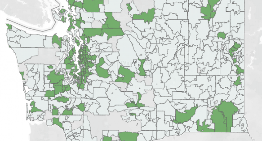 Map of Washington State